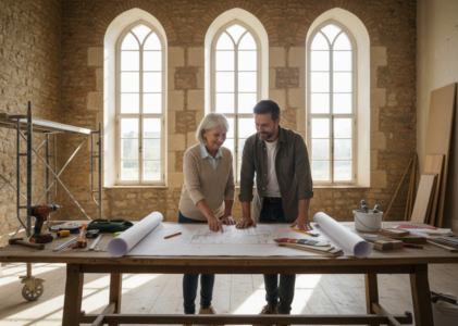 Guide pratique pour élaborer un plan de rénovation réussi pour une maison ancienne