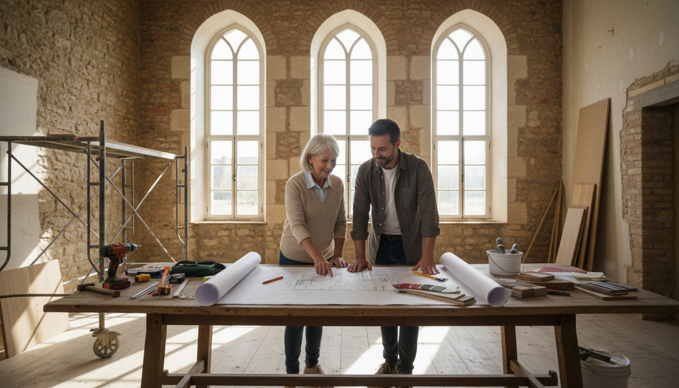 Guide pratique pour élaborer un plan de rénovation réussi pour une maison ancienne