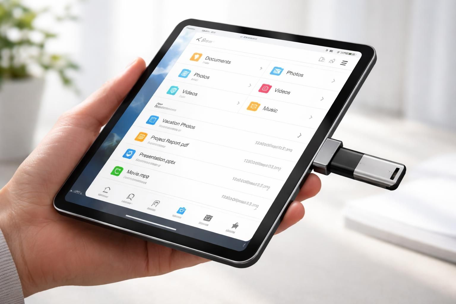 Lire une clé USB sur tablette facilement et rapidement
