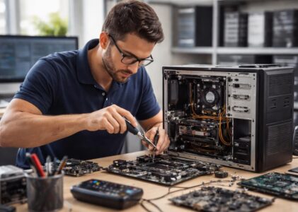 Réparation ordinateur tours : Solutions rapides et efficaces